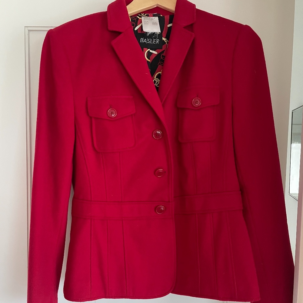 Cashmere and Virgin Wool Blend Jacket